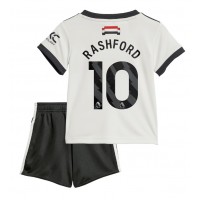 Manchester United Marcus Rashford #10 3rd trikot Kinder 2024-25 Kurzarm (+ Kurze Hosen)